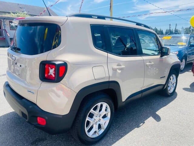 2016 Jeep Renegade for sale at New Creation Auto Sales in Everett, WA