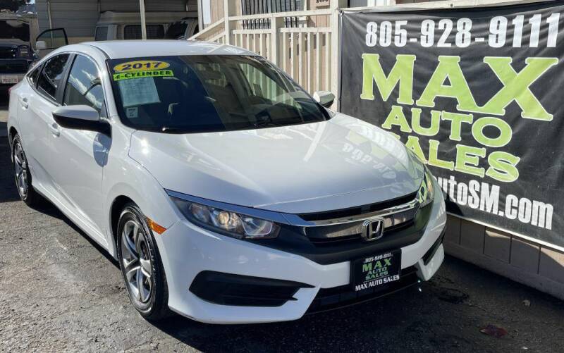2017 Honda Civic for sale at Max Auto Sales in Santa Maria CA