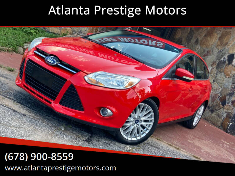 2012 Ford Focus for sale at Atlanta Prestige Motors in Decatur GA