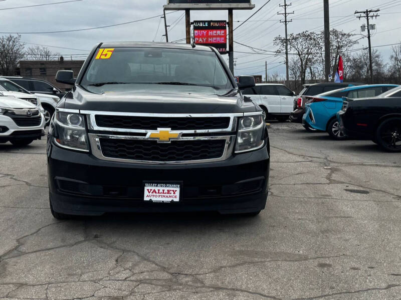 2015 Chevrolet Tahoe for sale at Valley Auto Finance in Girard OH