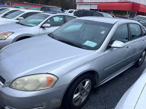 2011 Chevrolet Impala for sale at LAKE CITY AUTO SALES - Jonesboro in Morrow GA