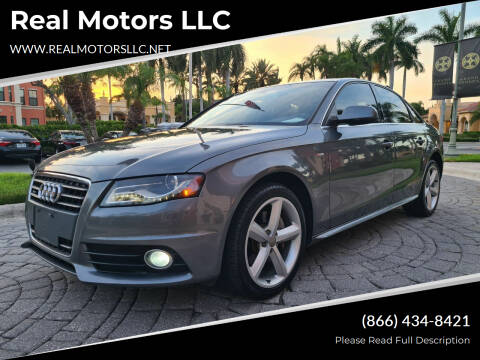 2012 Audi A4 for sale at Real Motors LLC in Clearwater FL