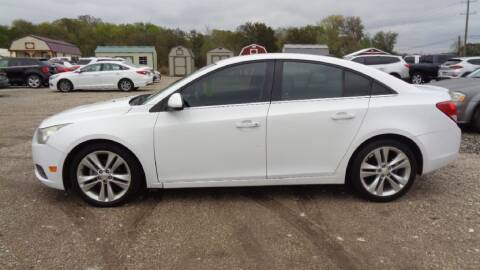 2013 Chevrolet Cruze for sale at L & L Sales - V&R  FINANCE in Mexia TX