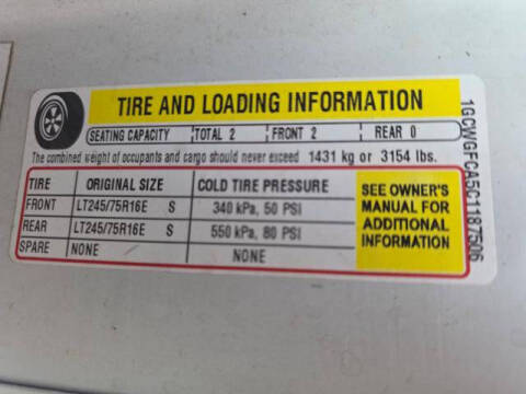 2012 Chevrolet Express 2500