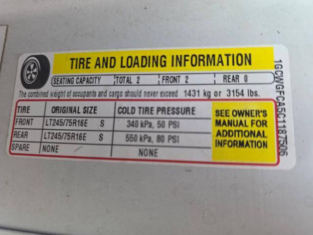 2012 Chevrolet Express 2500