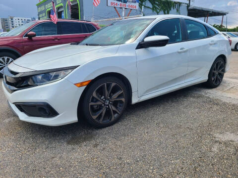 2020 Honda Civic for sale at INTERNATIONAL AUTO BROKERS INC in Hollywood FL