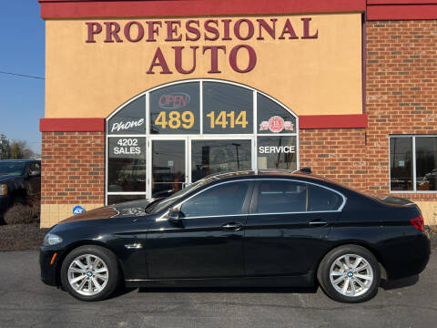 2015 BMW 5 Series for sale at Professional Auto Sales & Service in Fort Wayne IN