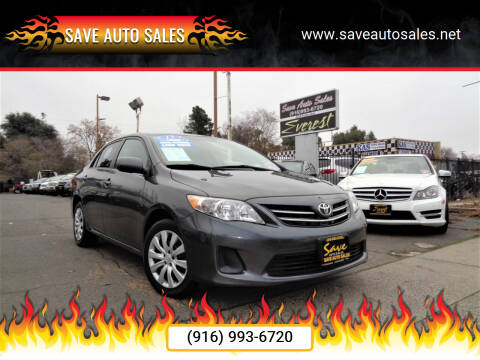 2013 Toyota Corolla for sale at Save Auto Sales in Sacramento CA