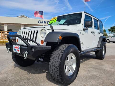 2012 Jeep Wrangler Unlimited for sale at Gary's Auto Sales in Sneads Ferry NC