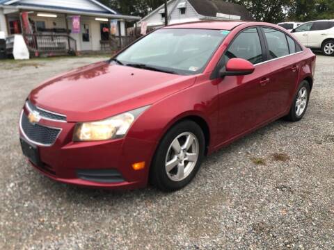 2011 Chevrolet Cruze for sale at ABED'S AUTO SALES in Halifax VA