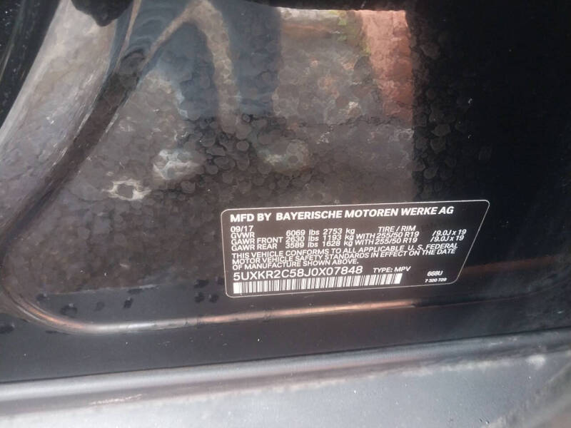 2018 BMW X5 sDrive35i