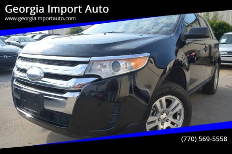 2012 Ford Edge for sale at Georgia Import Auto in Alpharetta GA