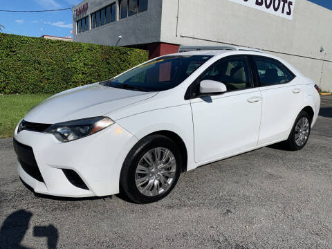 2014 Toyota Corolla for sale at Florida Auto Wholesales Corp in Miami FL