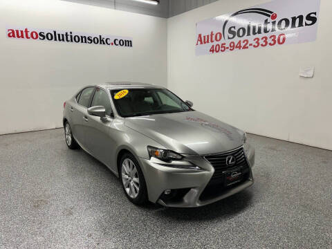 2016 Lexus IS 200t for sale at Auto Solutions in Warr Acres OK