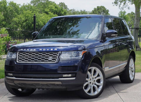 2016 Land Rover Range Rover for sale at Texas Auto Corporation in Houston TX