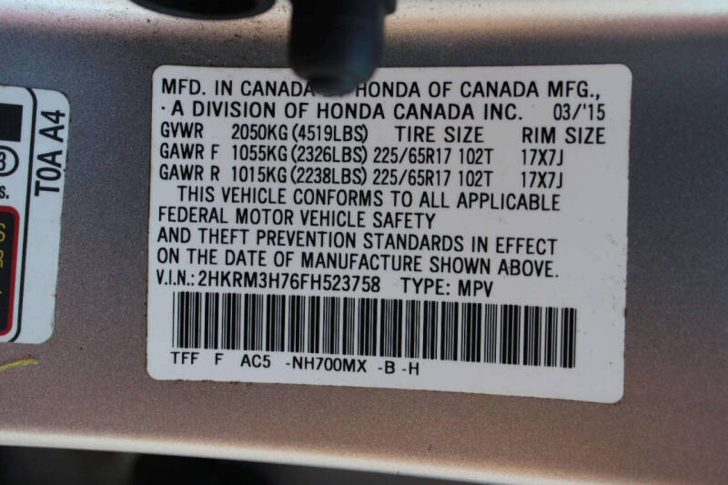 2015 Honda CR-V EX-L