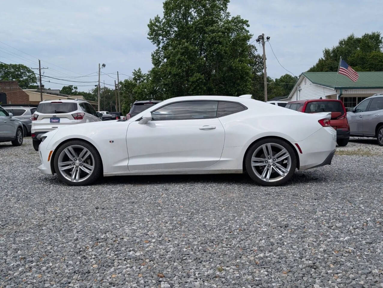 White 2017 Chevrolet Camaro LT LT 2dr Coupe w/2LT 2