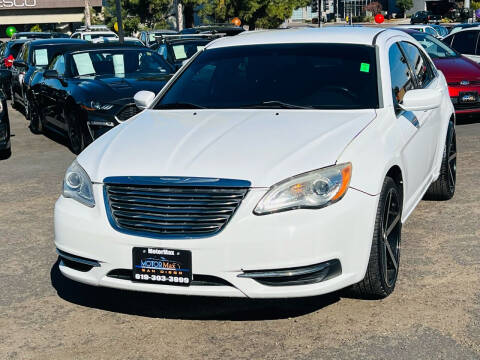 2013 Chrysler 200 for sale at MotorMax in San Diego CA