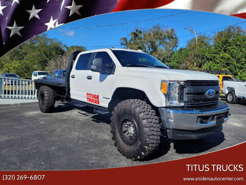 2017 Ford F-550 Super Duty for sale at Titus Trucks in Titusville FL