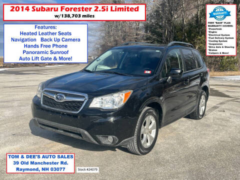 2014 Subaru Forester for sale at Tom & Dee's Auto Sales in Raymond NH