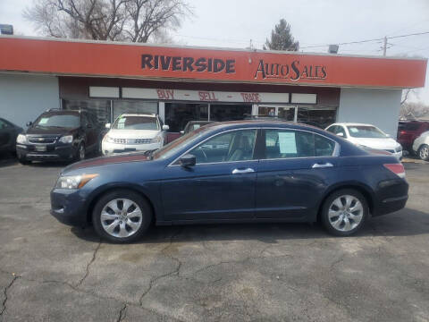 2010 Honda Accord for sale at RIVERSIDE AUTO SALES in Sioux City IA