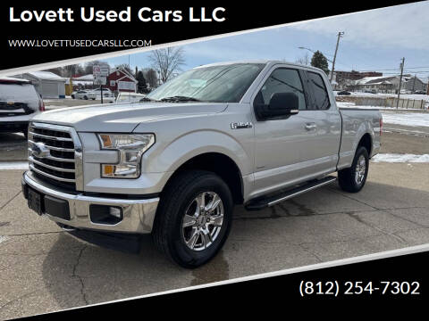 2017 Ford F-150 for sale at Lovett Used Cars LLC in Washington IN
