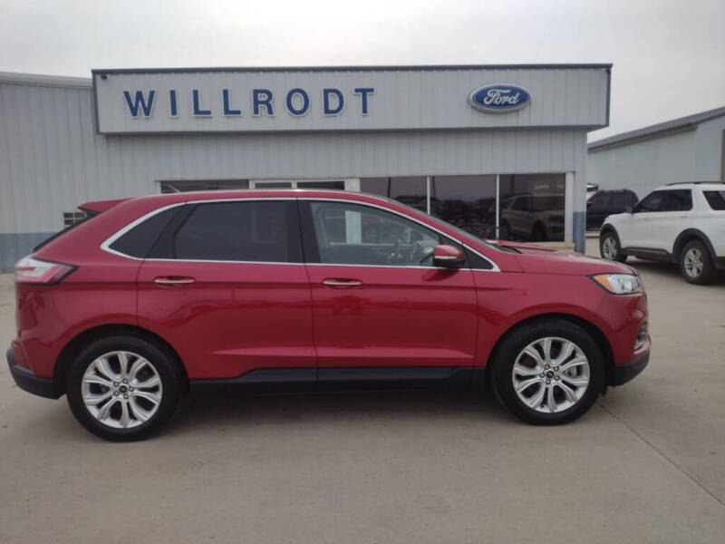 Used 2020 Ford Edge Titanium with VIN 2FMPK4K92LBB62089 for sale in Chamberlain, SD