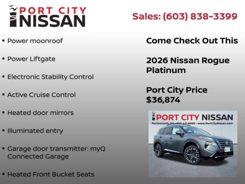 2026 Nissan Rogue Platinum