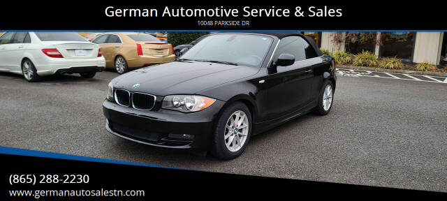 2011 BMW 1 Series for sale at German Automotive Service & Sales in Knoxville, TN