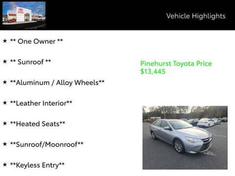 2017 Toyota Camry Hybrid XLE