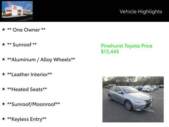 2017 Toyota Camry Hybrid XLE