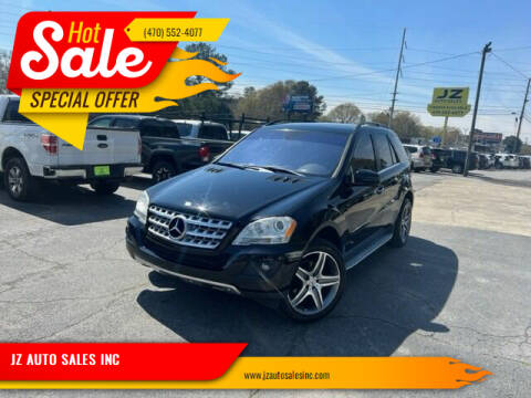 2011 Mercedes-Benz M-Class for sale at JZ AUTO SALES INC in Marietta GA