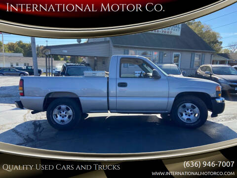 2006 GMC Sierra 1500 for sale at International Motor Co. in Saint Charles MO
