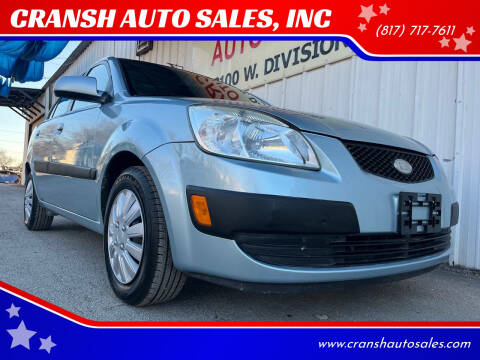 2007 Kia Rio for sale at CRANSH AUTO SALES, INC in Arlington TX