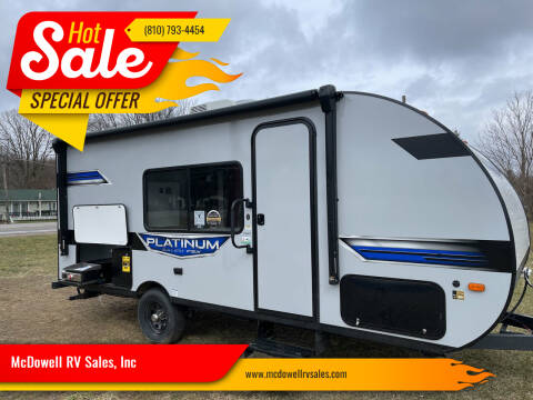 2022 Forest River FSX 179 DBK for sale at McDowell RV Sales, Inc in North Branch MI