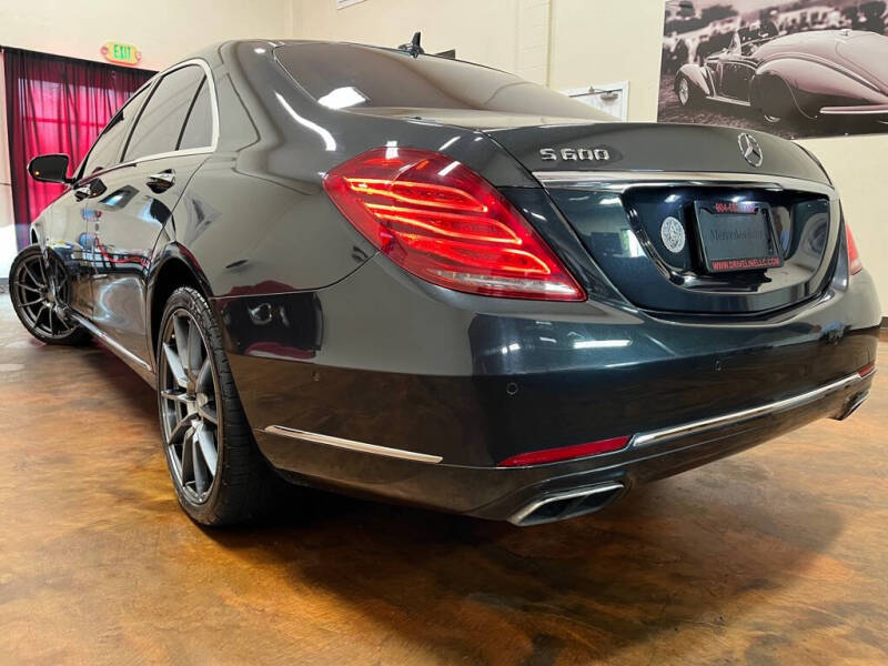 2016 Mercedes-Benz S-Class S 600