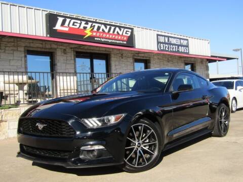 2016 Ford Mustang for sale at Lightning Motorsports in Grand Prairie TX