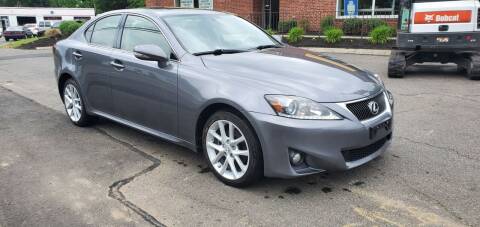 2012 Lexus IS 250 for sale at Russo's Auto Exchange LLC in Enfield CT