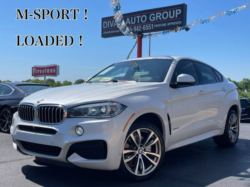 2016 BMW X6 for sale at Divan Auto Group in Feasterville Trevose PA