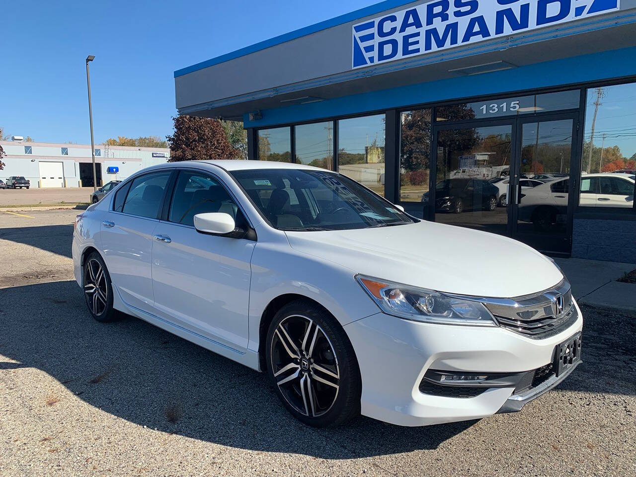 2016 Honda Accord for sale at Cars On Demand LLC in Lansing, MI