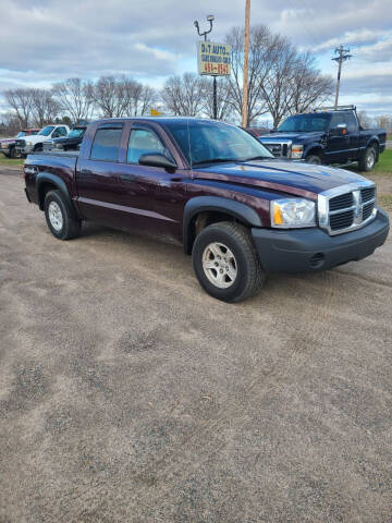 2005 Dodge Dakota for sale at D & T AUTO INC in Columbus MN