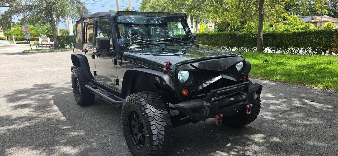 2010 Jeep Wrangler Unlimited for sale at All About Wheels Inc in Miami, FL