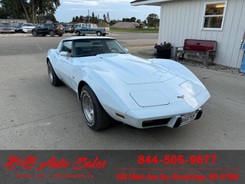 1979 Chevrolet Corvette for sale at B & B Auto Sales in Brookings SD