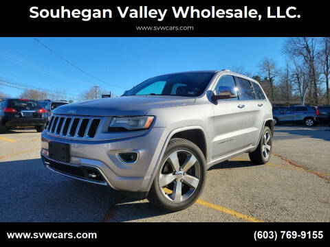 2014 Jeep Grand Cherokee for sale at Souhegan Valley Wholesale, LLC. in Derry NH