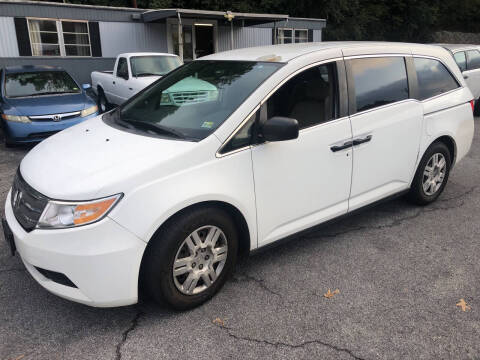 2012 Honda Odyssey for sale at J & J Autoville Inc. in Roanoke VA