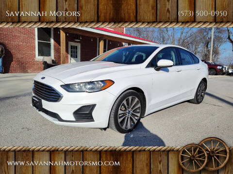 2019 Ford Fusion for sale at Savannah Motors in Whiteside MO