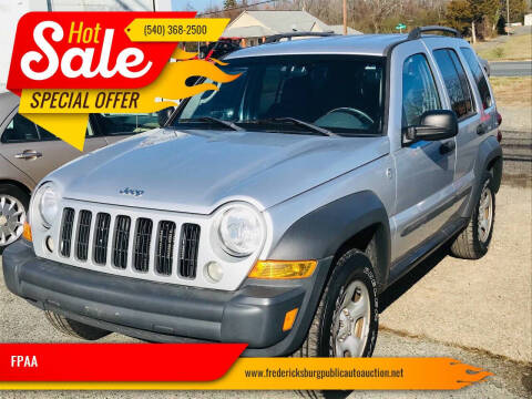 2006 Jeep Liberty for sale at FPAA in Fredericksburg VA