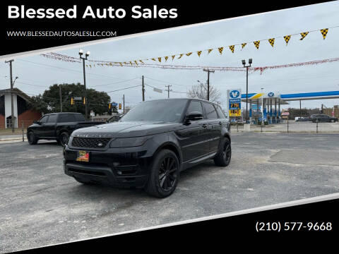 2016 Land Rover Range Rover Sport for sale at Blessed Auto Sales in San Antonio TX