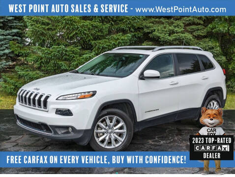 2017 Jeep Cherokee for sale at West Point Auto Sales & Service in Mattawan MI