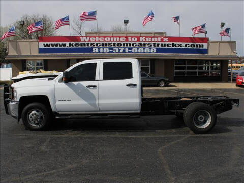 2018 Chevrolet Silverado 3500HD CC for sale at Kents Custom Cars and Trucks in Collinsville OK